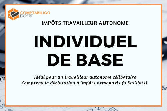 Impôts entreprise individuelle de base
