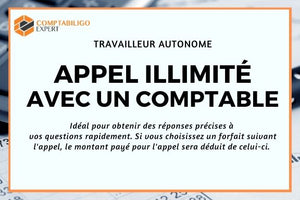 1 appel d'une durée illimitée avec un comptable