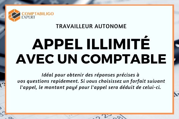 1 appel d'une durée illimitée avec un comptable